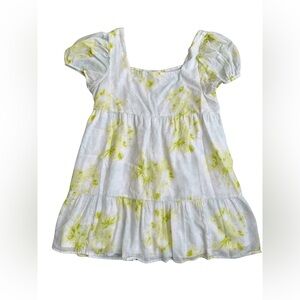 Abound White and Yellow Floral Dress